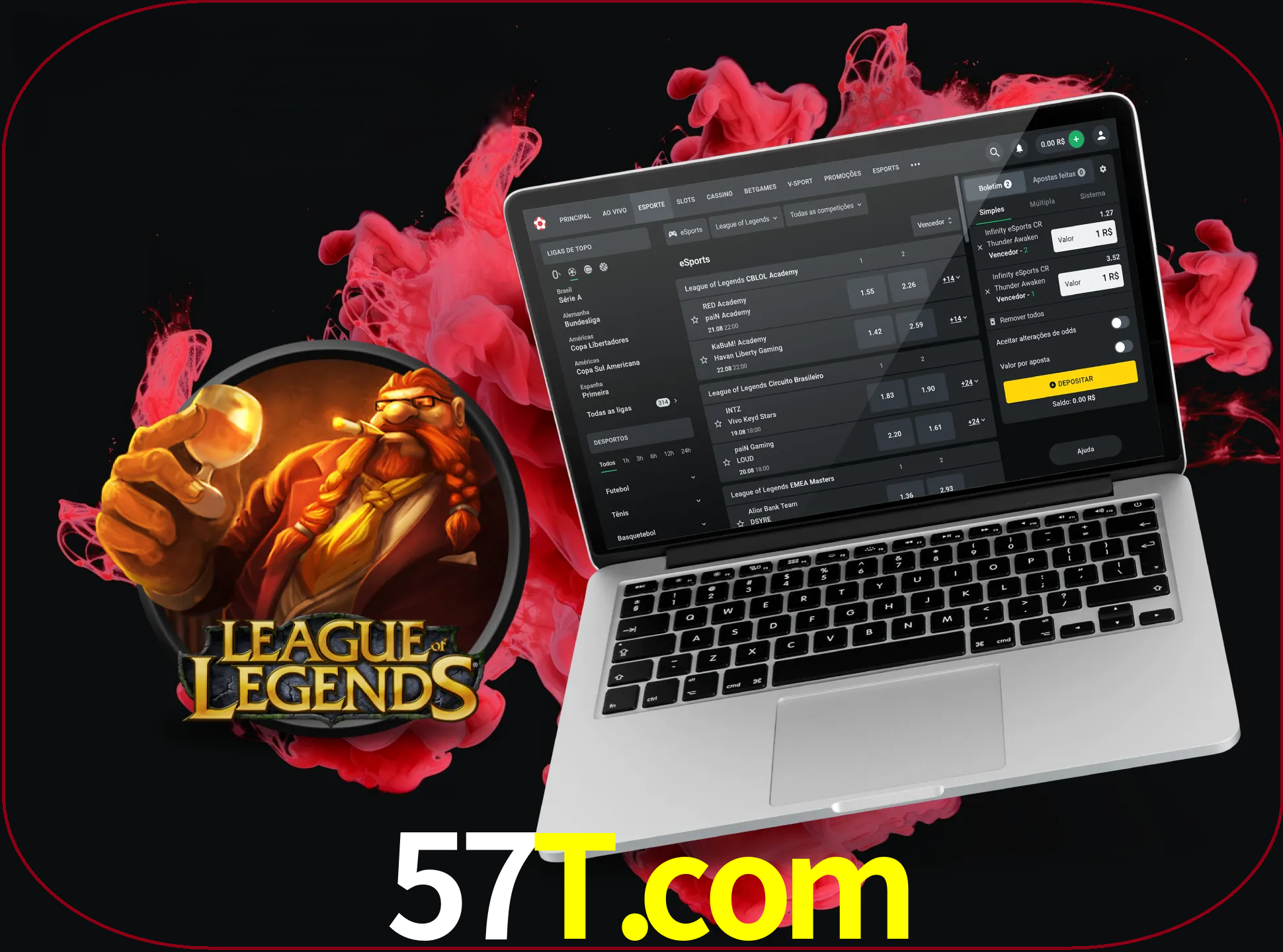 Se é um fã deste jogo, muitos torneios fantásticos que o vão surpreender estão disponíveis no 57t.