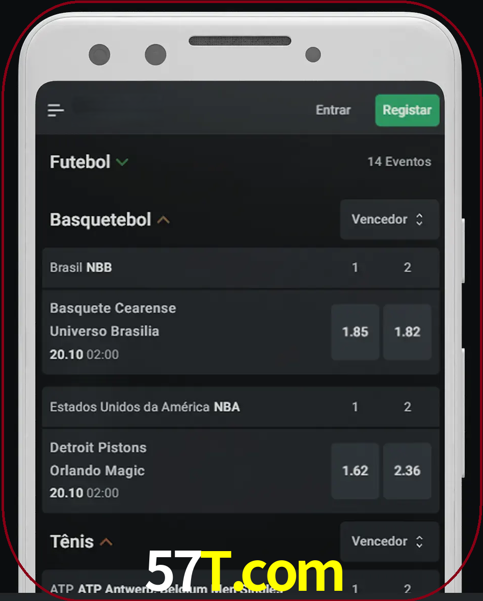 Aposte e assista aos esportes em formato ao vivo.